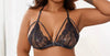 Elegant Lace Plus Size Front Buckle Bra