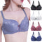 Printed Silk Bow Padded Bra for Women