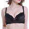 Printed Silk Bow Padded Bra for Women