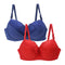 Pack of 2 Padded Bra for Women (32-50 Size)