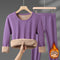 Elastic Thick Warm 2 Pieces Unisex Winter Thermal Set