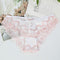 Floral Bottom Weave Underwear for Women