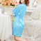 Mid Sleeve Back Sleepwear Nightgown