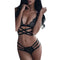 Polyester Bandage Push Up Underwear Beauty Back Bra Set