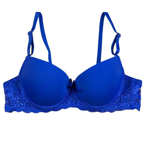 Lace Push Up Padded T-shirt Bra