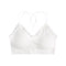 Seamless Lace Pattern Soft Comfortable Sports Bra Without Steel Ring