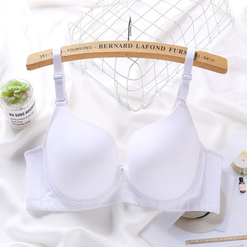 Women Ice Silk Seamless Push Up Bra