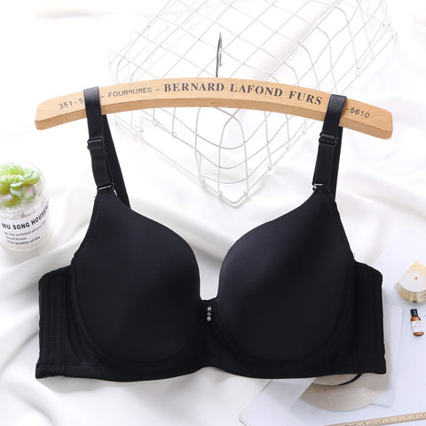 Women Ice Silk Seamless Push Up Bra
