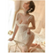 Open Ruffle 2 Pcs Sheer Mesh Lightweight Nighty
