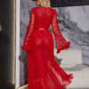 2 Pcs Mesh Sleepwear Women Open Cardigan Summer Season