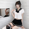 Fashion Pleated Collar Pure Cute Cosplay Butterfly Sailor Uniform for Women