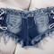 Women’s Low Waist Sling Denim Shorts