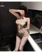 Sensual Backless Deep V-Neck Sleeveless Full Body Stocking