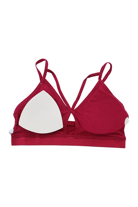 Bra Word Written Front Hole Bra and Panty Set