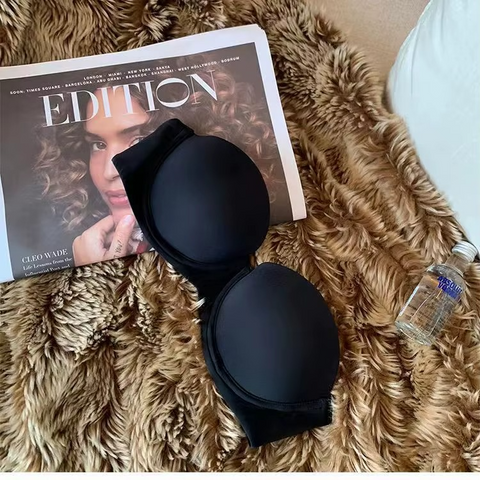 Women's 1/2 cup Wireless Simple Push-Up Bra