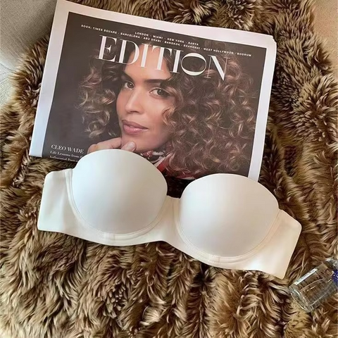 Women's 1/2 cup Wireless Simple Push-Up Bra