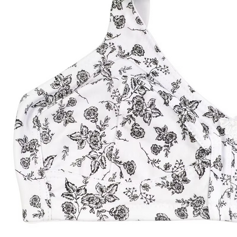 Pack of 3 Premium Bunyani Cotton Wireless Comfort Bra