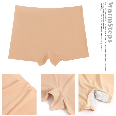 Women’s 2-Piece Ice Silk Boxer Shorts & Panties