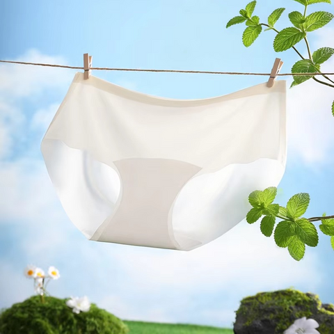 Ultra-Thin Ice Silk Seamless Panty