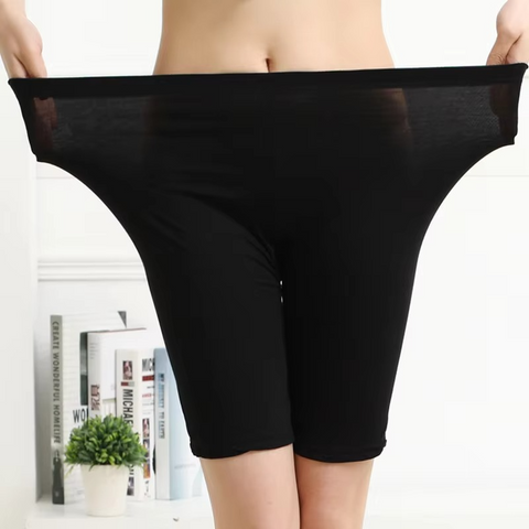 Plus Size Modal Safety Seamless Shorts