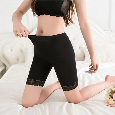 Plus Size Modal Safety Seamless Shorts