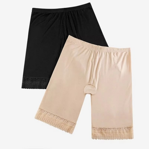 Plus Size Modal Safety Seamless Shorts