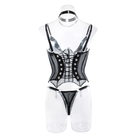 Romantic Corset Lingerie Set