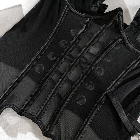 Romantic Corset Lingerie Set