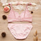 Sweet Double Padded Flora Lace 2 Pcs Push Up Bra & Panty