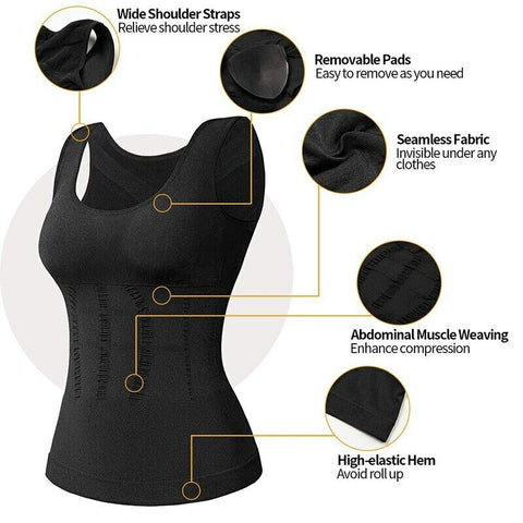 Women's Compression Tank Top Shapewear