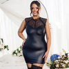 Plus Size Sexy Sleeveless Wrap Hips Nighty