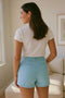 Cut Label Women Cotton Shorts