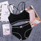 Sports Women Push Up Bra Panty Set