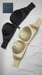 Oyester Style Padded Removable and Invisible Straps Push Up Bra