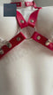 PU Leather Belt Chain Tassel Sling Chain Bra