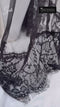 Plus Size Lace Mesh See-through Nighty
