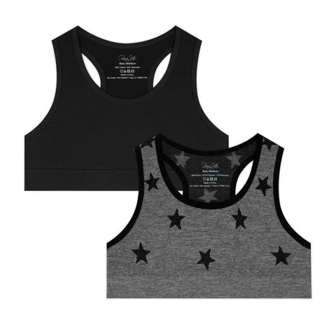 Pack of 2 Seamless Racerback Bralette