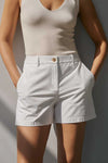 Cut Label Women Cotton Shorts