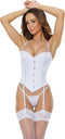 Coquette Women's Corset in White