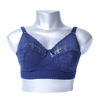 Galaxy Lace Comfortable Bra in Blue