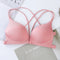 Front buckle Closure Padded Bra