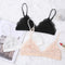 Lace Bralette French Style Soft Thin Bra