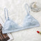 Lace Bralette French Style Soft Thin Bra