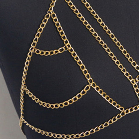 Hollow Out Luxurious Body Chain