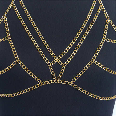 Hollow Out Luxurious Body Chain