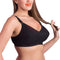 Plus Size Half Chickan Half Plain Cotton Full Coverage Extra Support Bra (38-50)