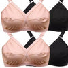 Pack of 4 Basic Cotton Black & White Bra