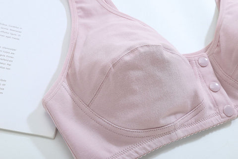 Front Open Wide Strap Nursing Bra