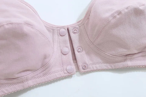 Front Open Wide Strap Nursing Bra