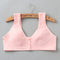 Front Open Non Padded Wireless Nursing Bra